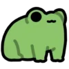 Стикер 21 🐸 Зелёный муд - смайлики для любителей зелёного