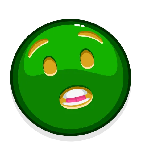 Стикерпак Green Emoji для Telegram
