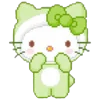 🐱 Эмодзи «green fei» для Telegram