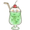 🍹 Эмодзи «green fei» для Telegram