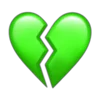 💔 Эмодзи «green fei» для Telegram