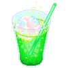 🍹 Эмодзи «green fei» для Telegram