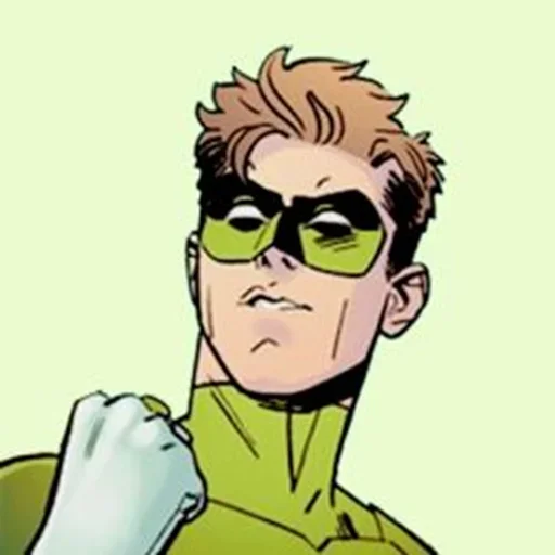 Стикерпак Green Lantern для Telegram