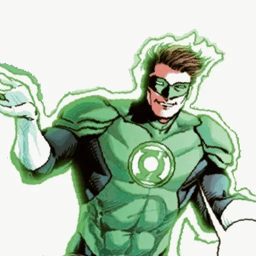 🤨 Стикер «Green Lantern» для Telegram