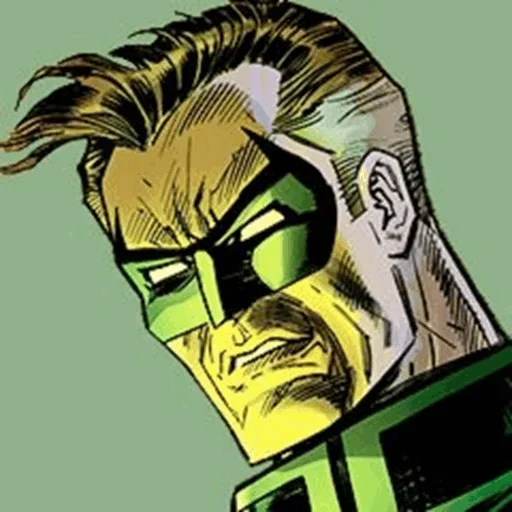 🤨 Стикер «Green Lantern» для Telegram