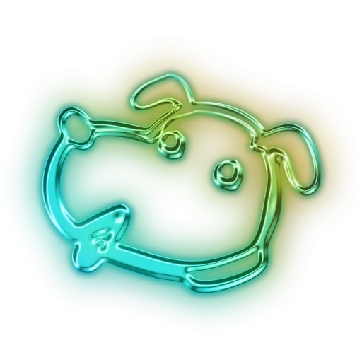 Стикерпак Green Neon для Telegram