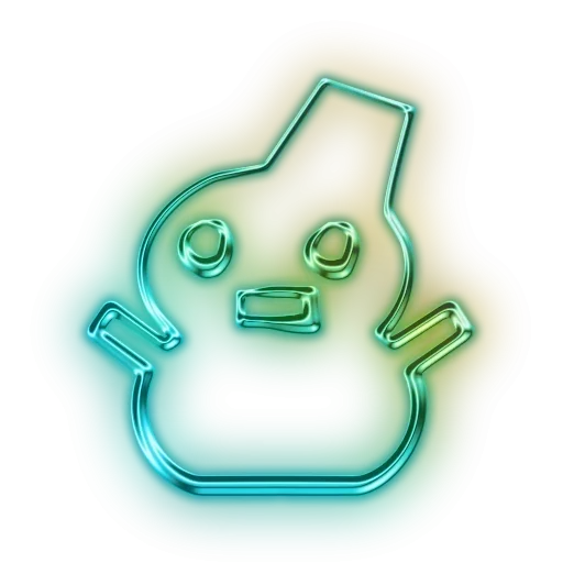 🤪 Стикер «Green Neon» для Telegram