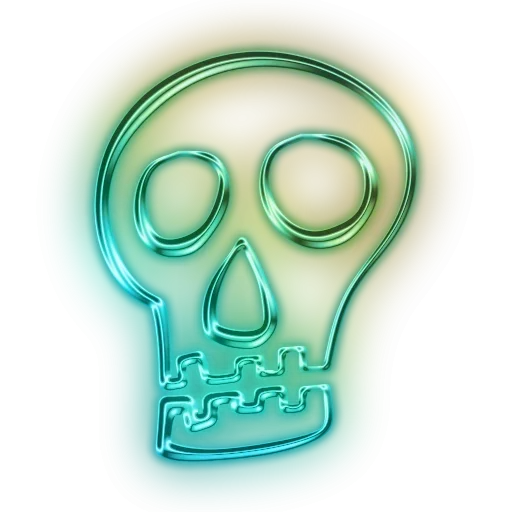 😙 Стикер «Green Neon» для Telegram