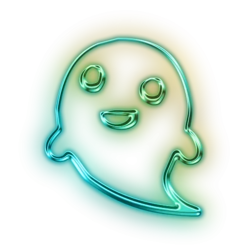 🧐 Стикер «Green Neon» для Telegram