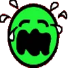 Стикер 48 Green Emoji