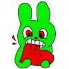 Стикер 53 Green Emoji
