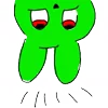 Стикер 19 Green Emoji