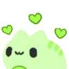 Стикер 2 Green Emoji
