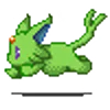 Стикер 9 Green Emoji