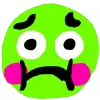 Стикер 37 Green Emoji