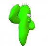 Стикер 40 Green Emoji