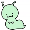 Стикер 27 Green Emoji