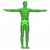Стикер 33 Green Emoji