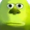 Стикер 30 Green Emoji
