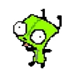 Стикер 3 Green Emoji