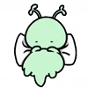 Стикер 28 Green Emoji