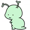 Стикер 14 Green Emoji