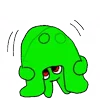 Стикер 54 Green Emoji