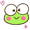Стикер 21 Green Emoji