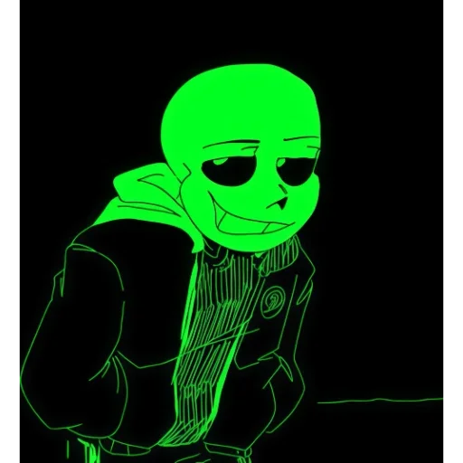 😏 Стикер «Green Sans» для Telegram