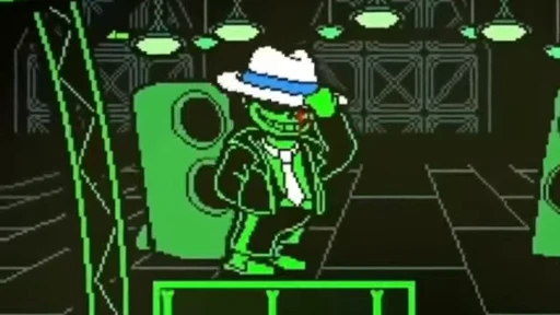 💀 Стикер «Green Sans» для Telegram