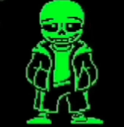 🌟 Стикер «Green Sans» для Telegram