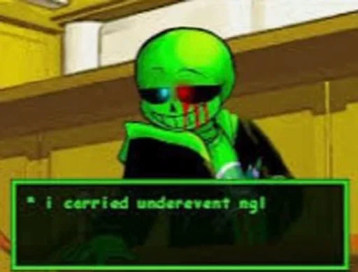 🌟 Стикер «Green Sans» для Telegram
