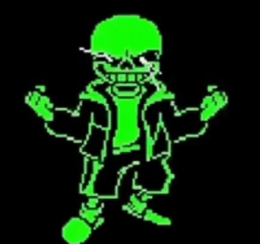 🌟 Стикер «Green Sans» для Telegram