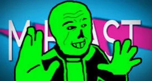 🌟 Стикер «Green Sans» для Telegram