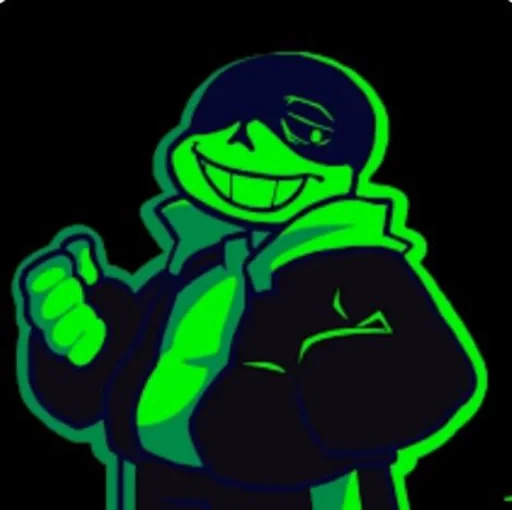 🌟 Стикер «Green Sans» для Telegram