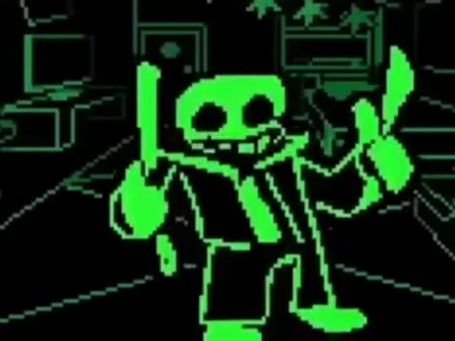 🌟 Стикер «Green Sans» для Telegram