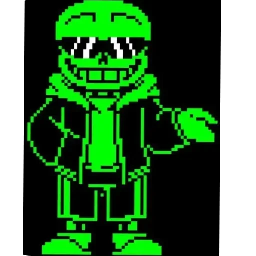 💀 Стикер «Green Sans» для Telegram