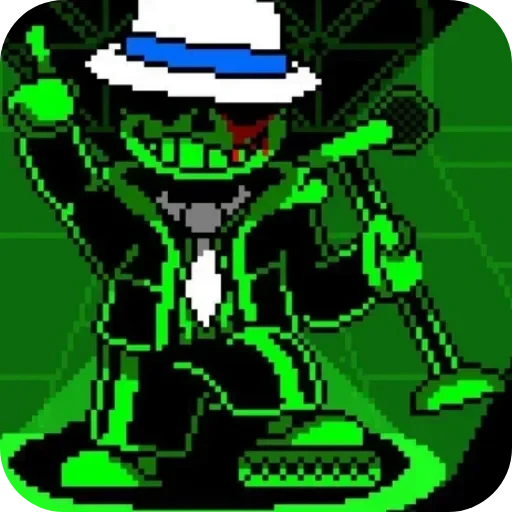 💀 Стикер «Green Sans» для Telegram
