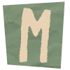 😇 Эмодзи «Зелёный набор букв и эмодзи» для Telegram