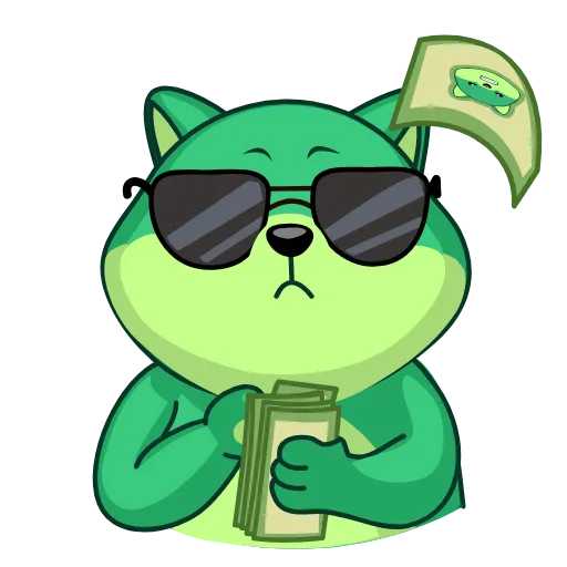 🤑 Стикер «GINU» для Telegram