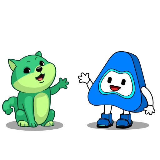 🤝 Стикер «GINU» для Telegram