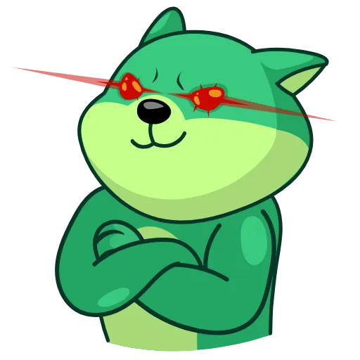😑 Стикер «GINU» для Telegram