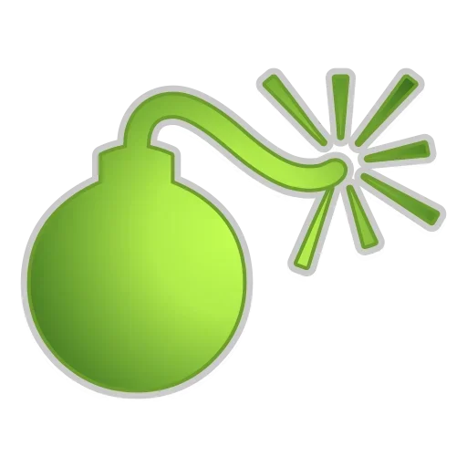💣 Стикер «CoronaGreenVirus» для Telegram