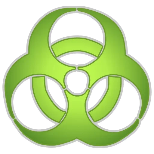 ☣ Стикер «CoronaGreenVirus» для Telegram