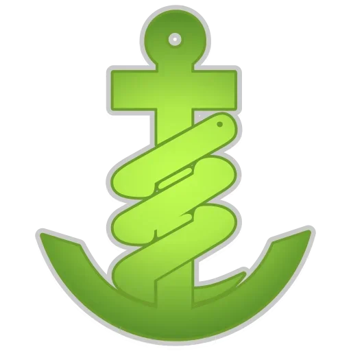 ⚓️ Стикер «CoronaGreenVirus» для Telegram