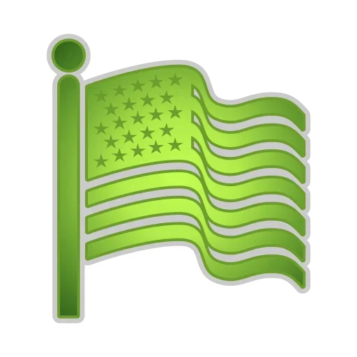 🏴 Стикер «CoronaGreenVirus» для Telegram