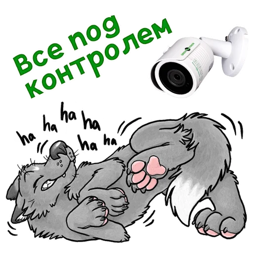 🤪 Стикер «Green Vision» для Telegram