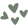 ❤️ Эмодзи «Зелёные буквы и иконки» для Telegram