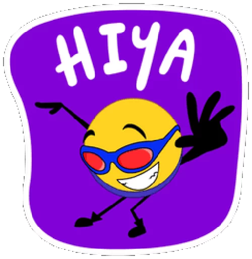 😎 Стикер «Greetings» для Telegram
