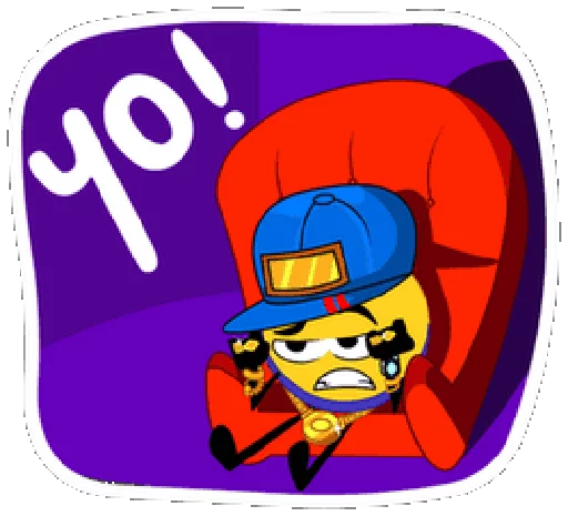 😎 Стикер «Greetings» для Telegram